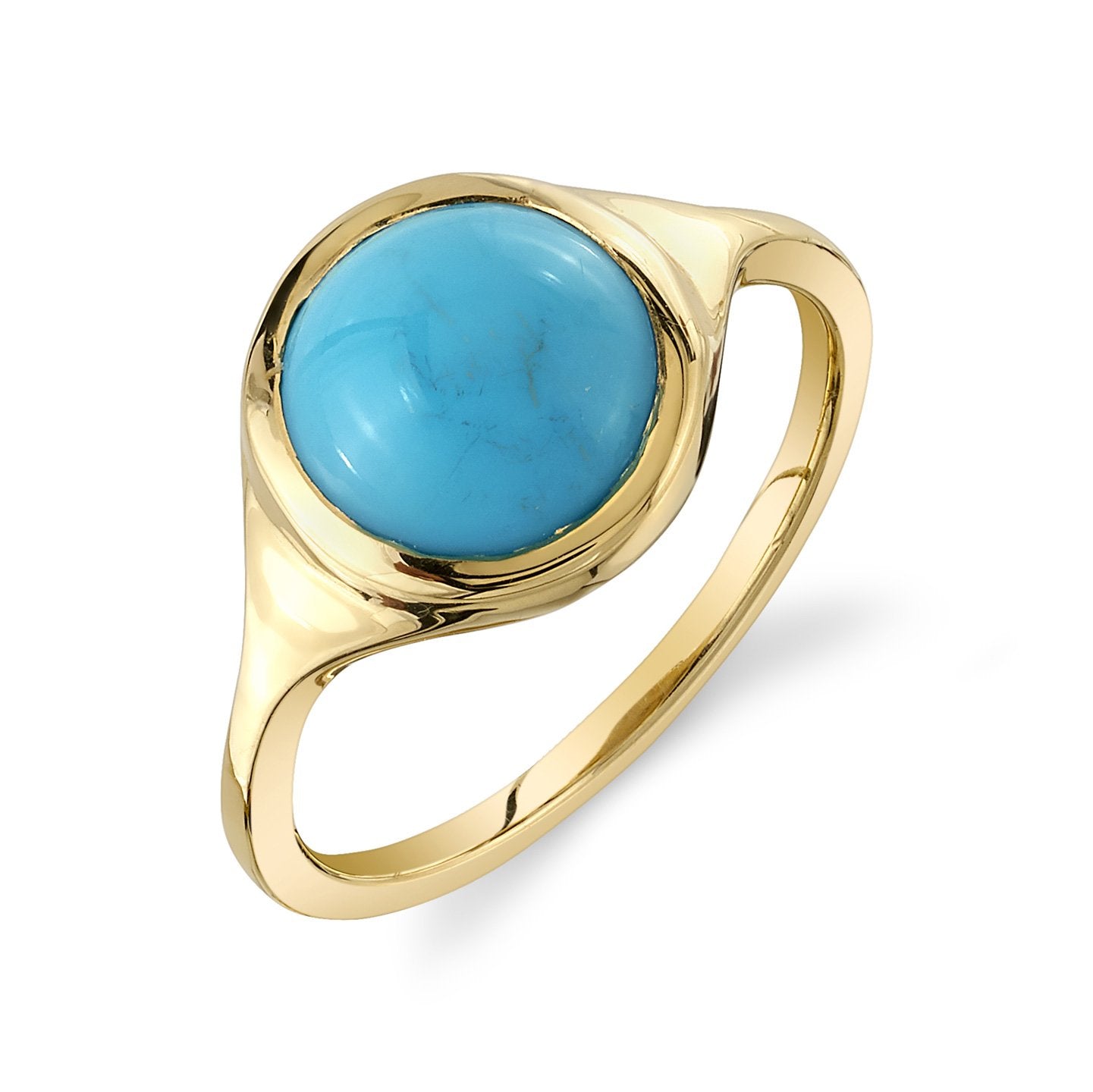 Turquoise deals Ring Gold, December Birthstone Ring