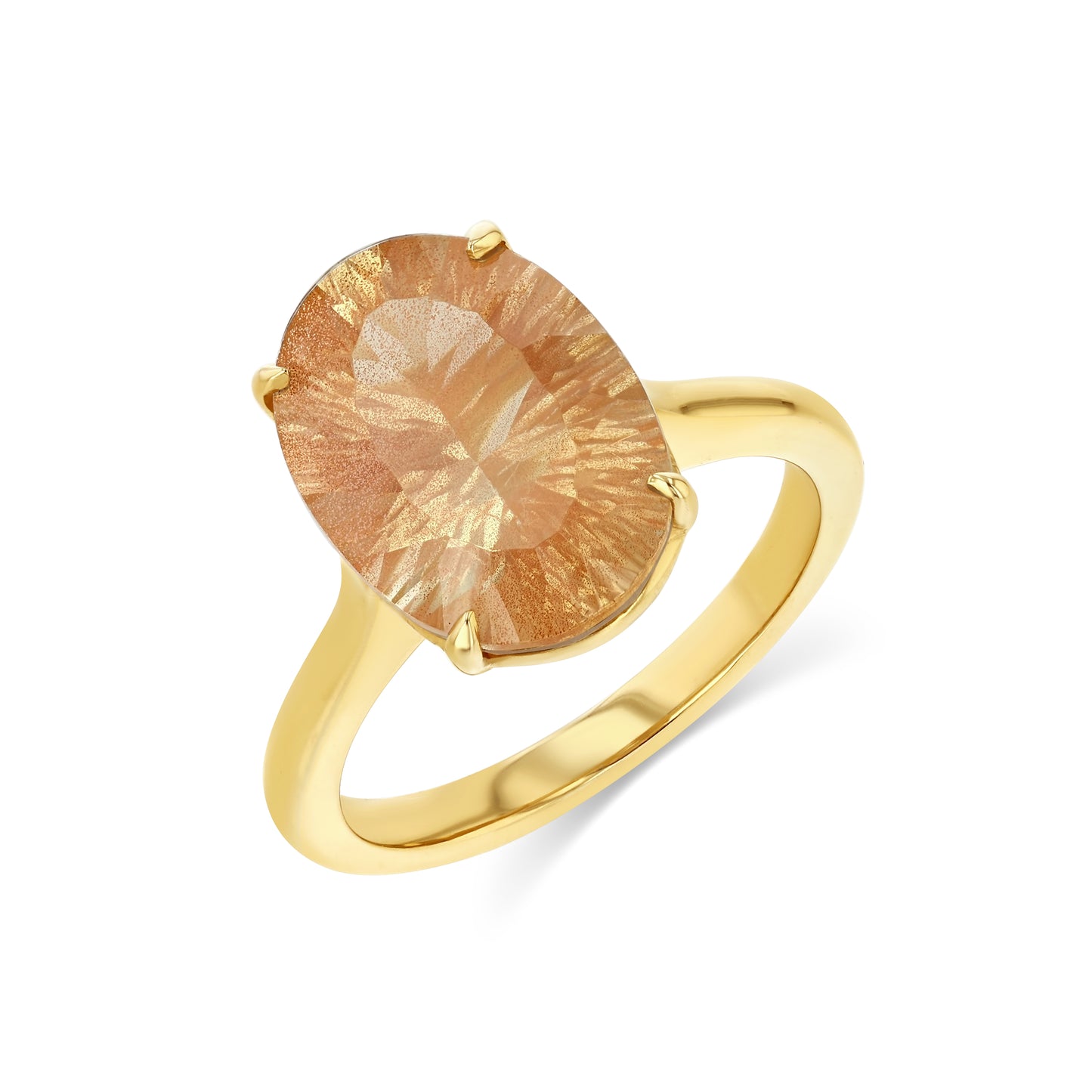 5.2CT SUNSTONE PRONG RING