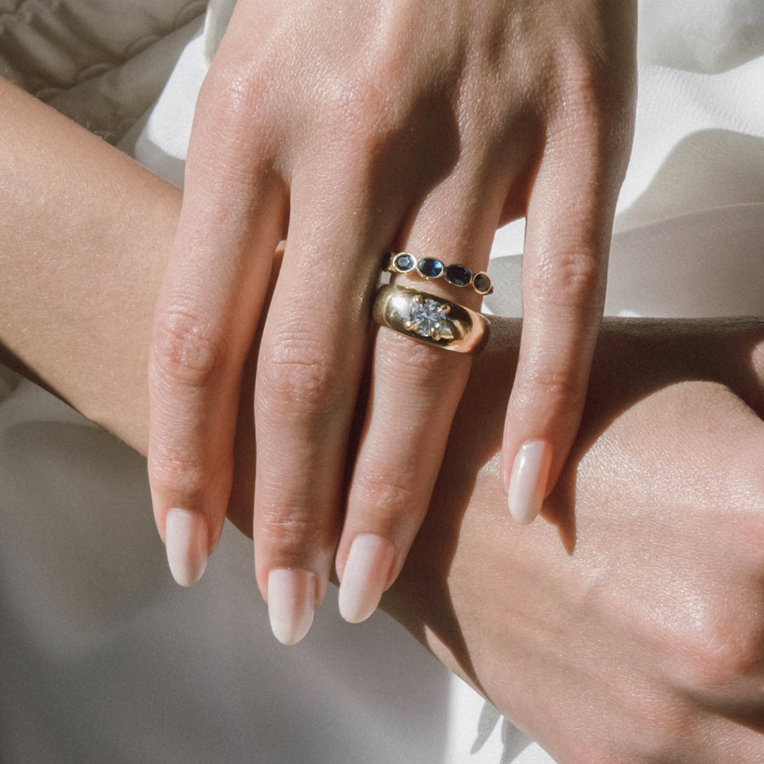 DIAMOND CLOUD RING