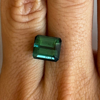 BESPOKE 3.20CT TEAL GREEN TOURMALINE