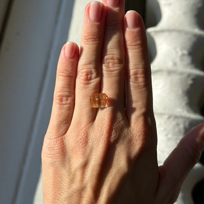 BESPOKE 4.92CT IMPERIAL TOPAZ