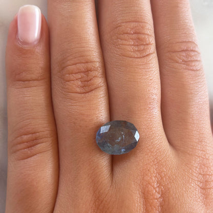 BESPOKE 6.24CT BLUE SAPPHIRE