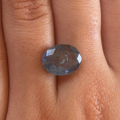 BESPOKE 6.24CT BLUE SAPPHIRE