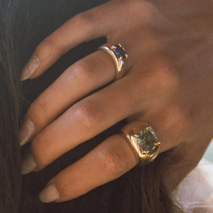 Sapphire Cloud Ring