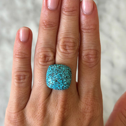 BESPOKE 15.03CT KINGMAN TURQUOISE