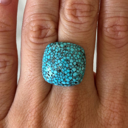 BESPOKE 15.03CT KINGMAN TURQUOISE