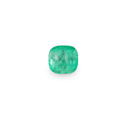 BESPOKE 5.36CT CUSHION CUT EMERALD