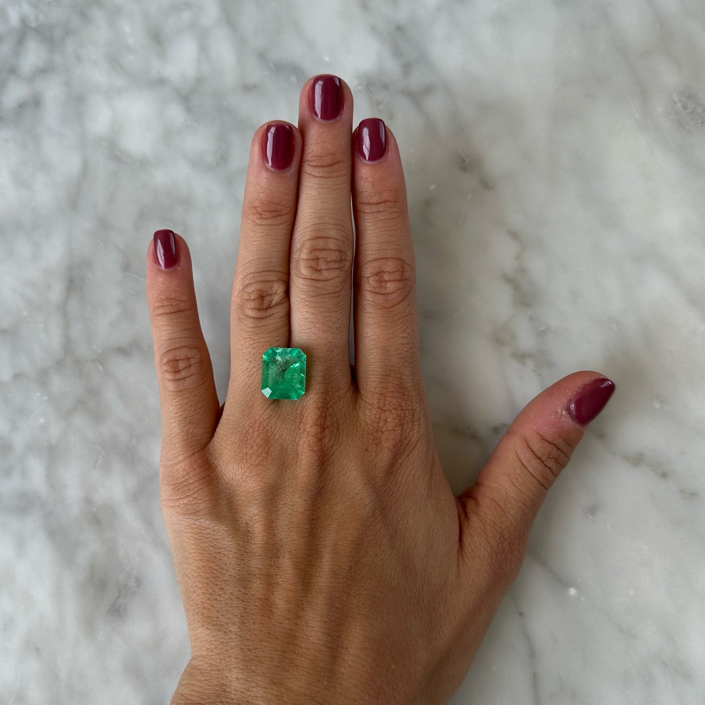 BESPOKE 6.26CT MUZO EMERALD RING