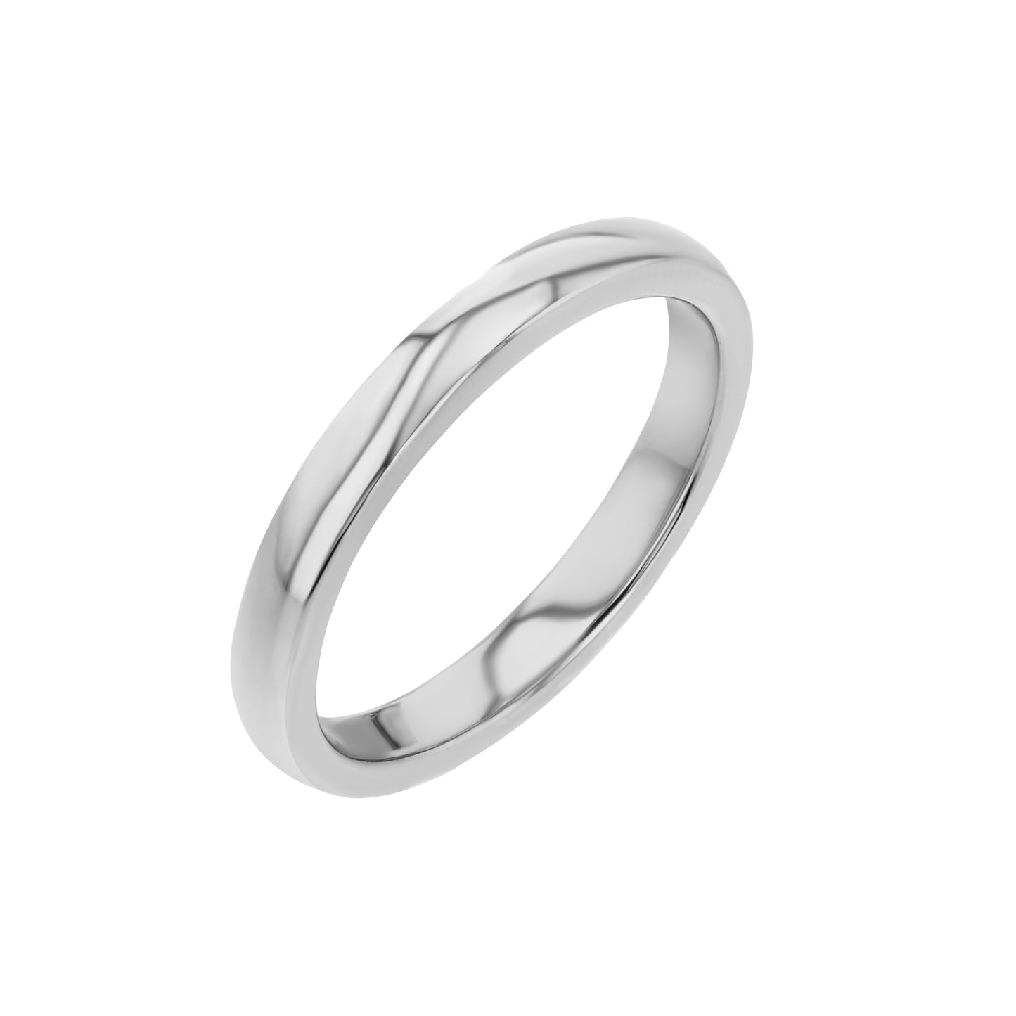 Classic Wedding Band, 2.5mm Wide