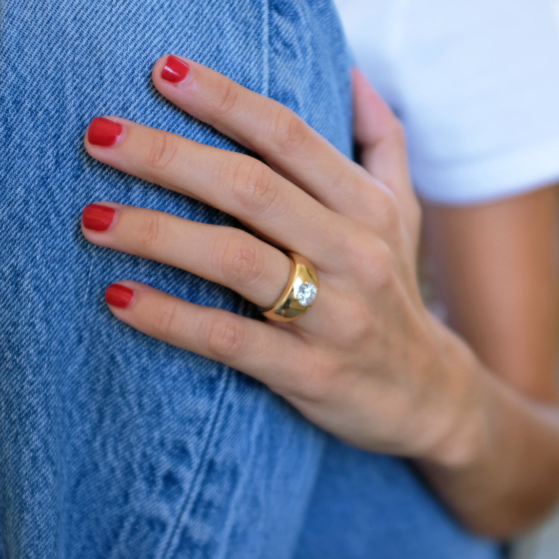 DIAMOND CLOUD RING