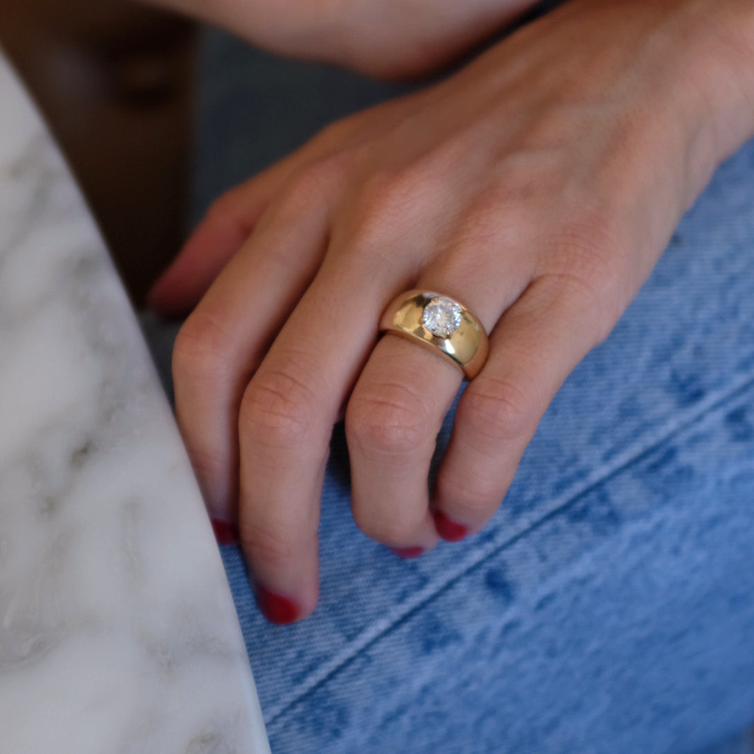 DIAMOND CLOUD RING