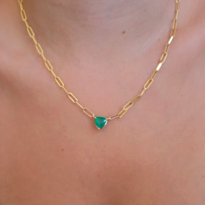 Colombian Emerald Necklace