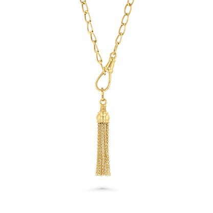 GOLDEN TASSEL CHARM