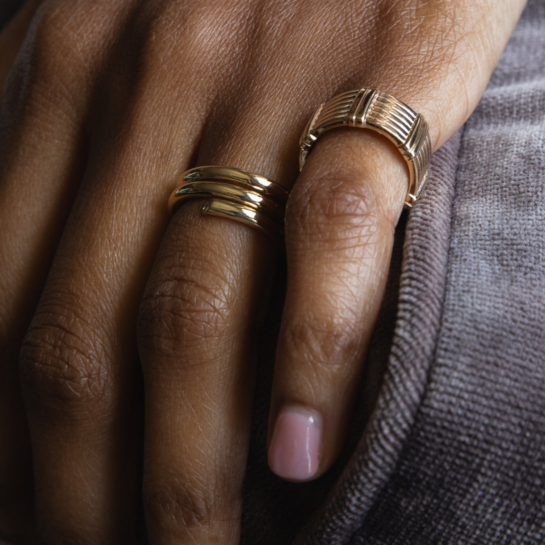 GOLD WRAP RING