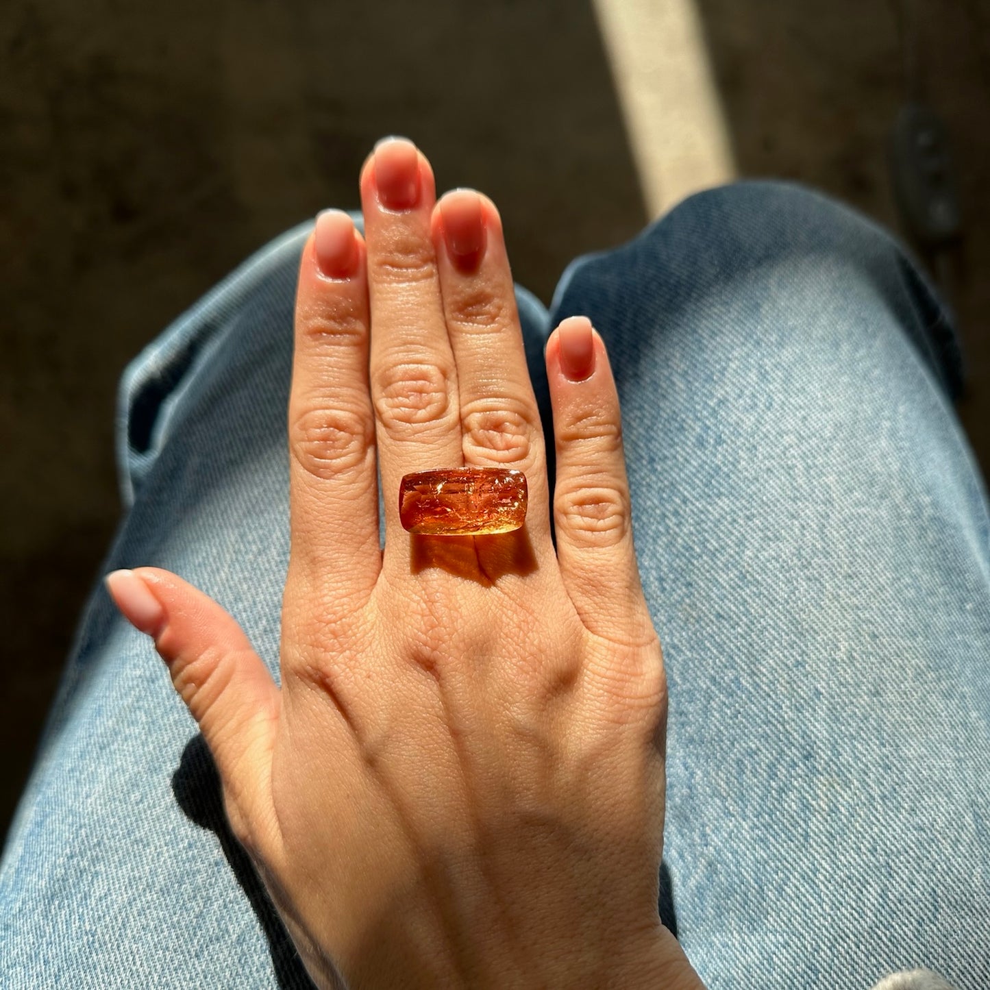 BESPOKE 25.61CT IMPERIAL TOPAZ