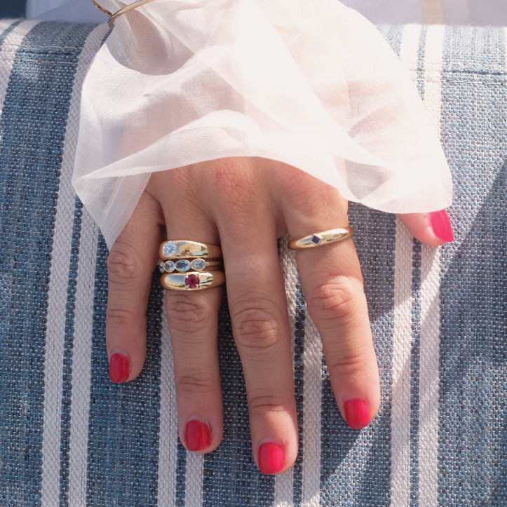 Petite Cloud Ring