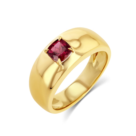 0.70CT PINK TOURMALINE CLOUD RING