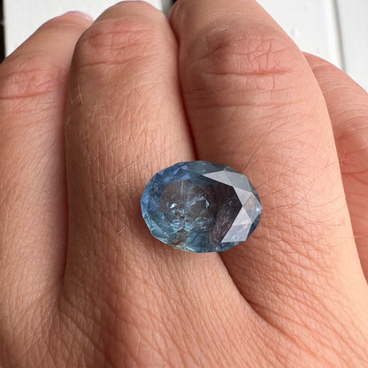 BESPOKE 6.24CT BLUE SAPPHIRE