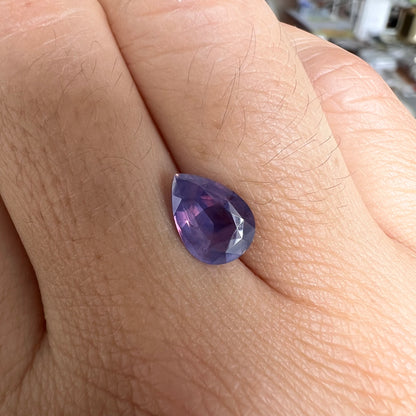 BESPOKE 2.06CT VIOLET SAPPHIRE