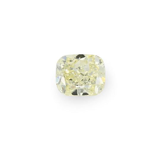 BESPOKE 1.70CT YELLOW CUSHION CUT DIAMOND