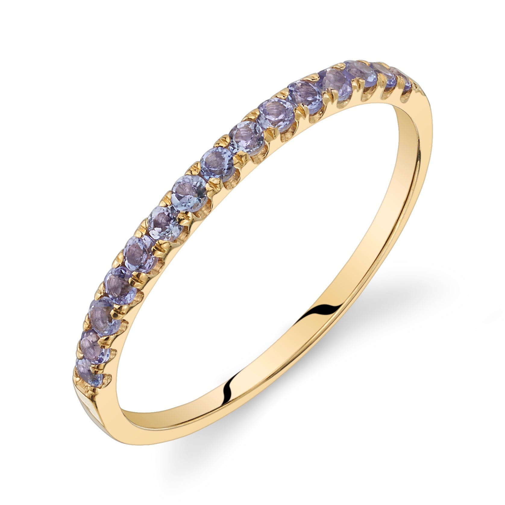 Tanzanite Pavé Ring – Starling