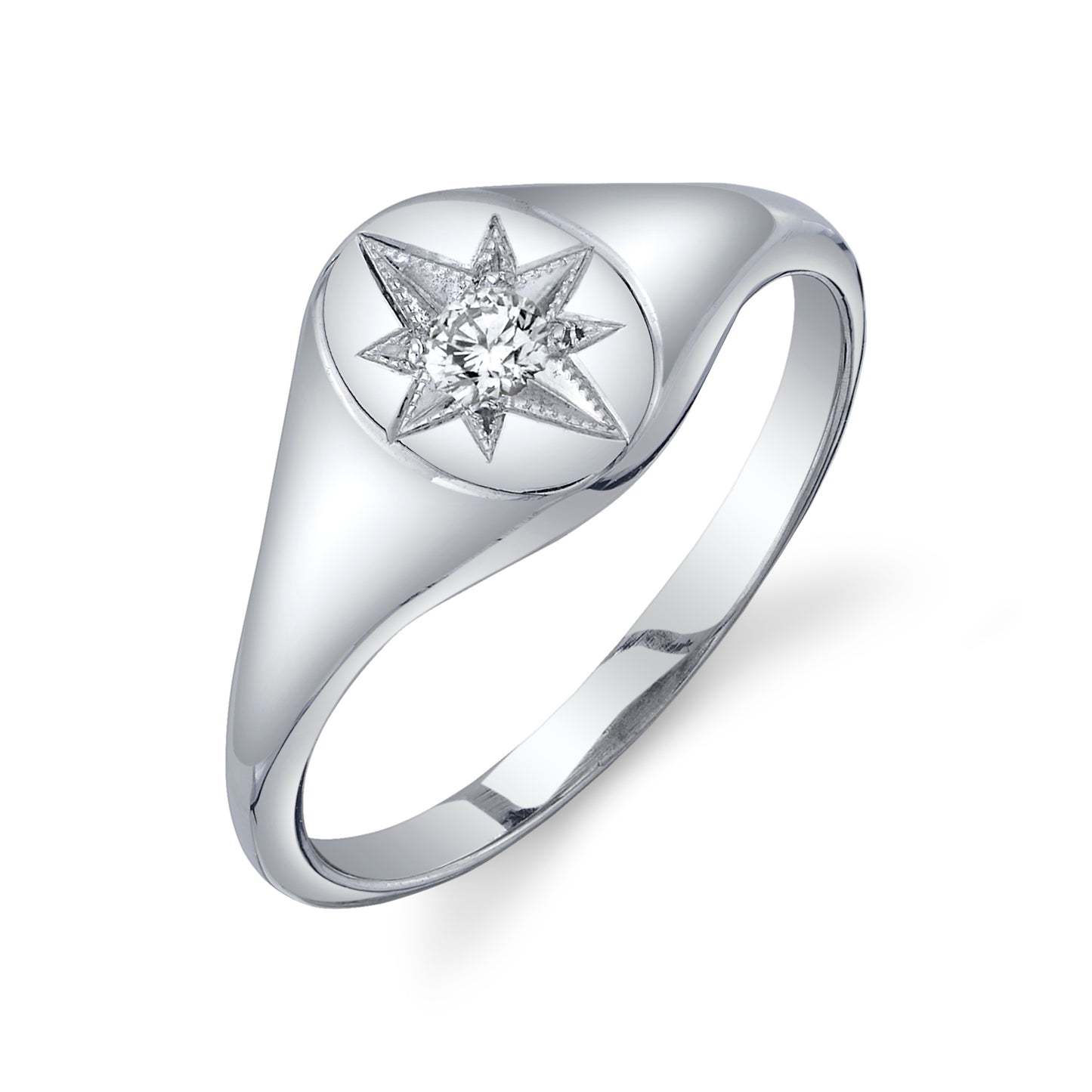 NORTH STAR SIGNET RING