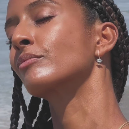 Ocean Fan Earrings - Carly Cushnie for Starling