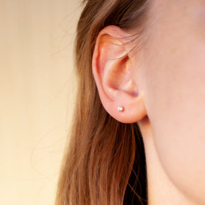 SMALL DIAMOND EARRINGS